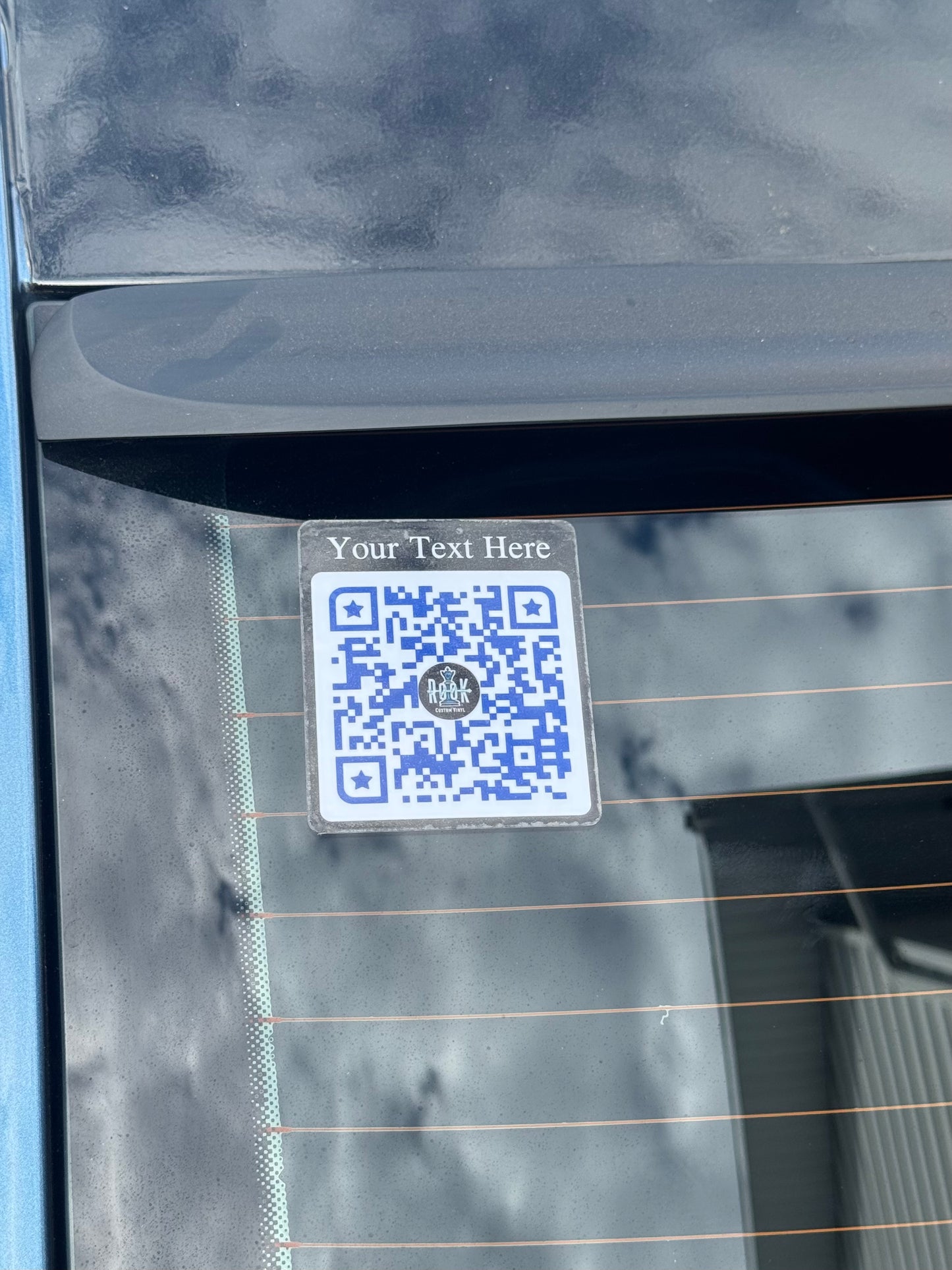 Scannable 3” Static QR Code Waterproof Laminated Vinyl Stickers