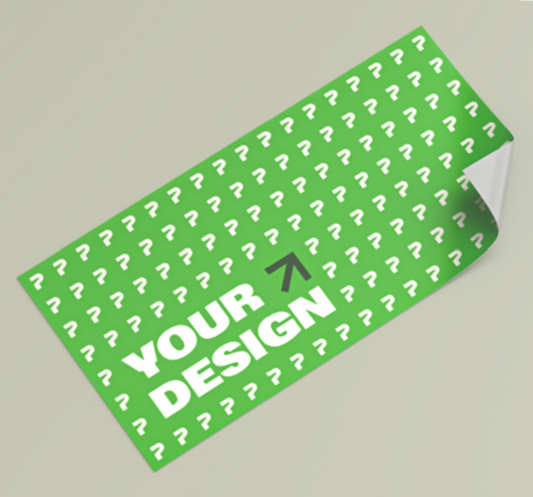 Custom Permanent Vinyl 2ft Banner