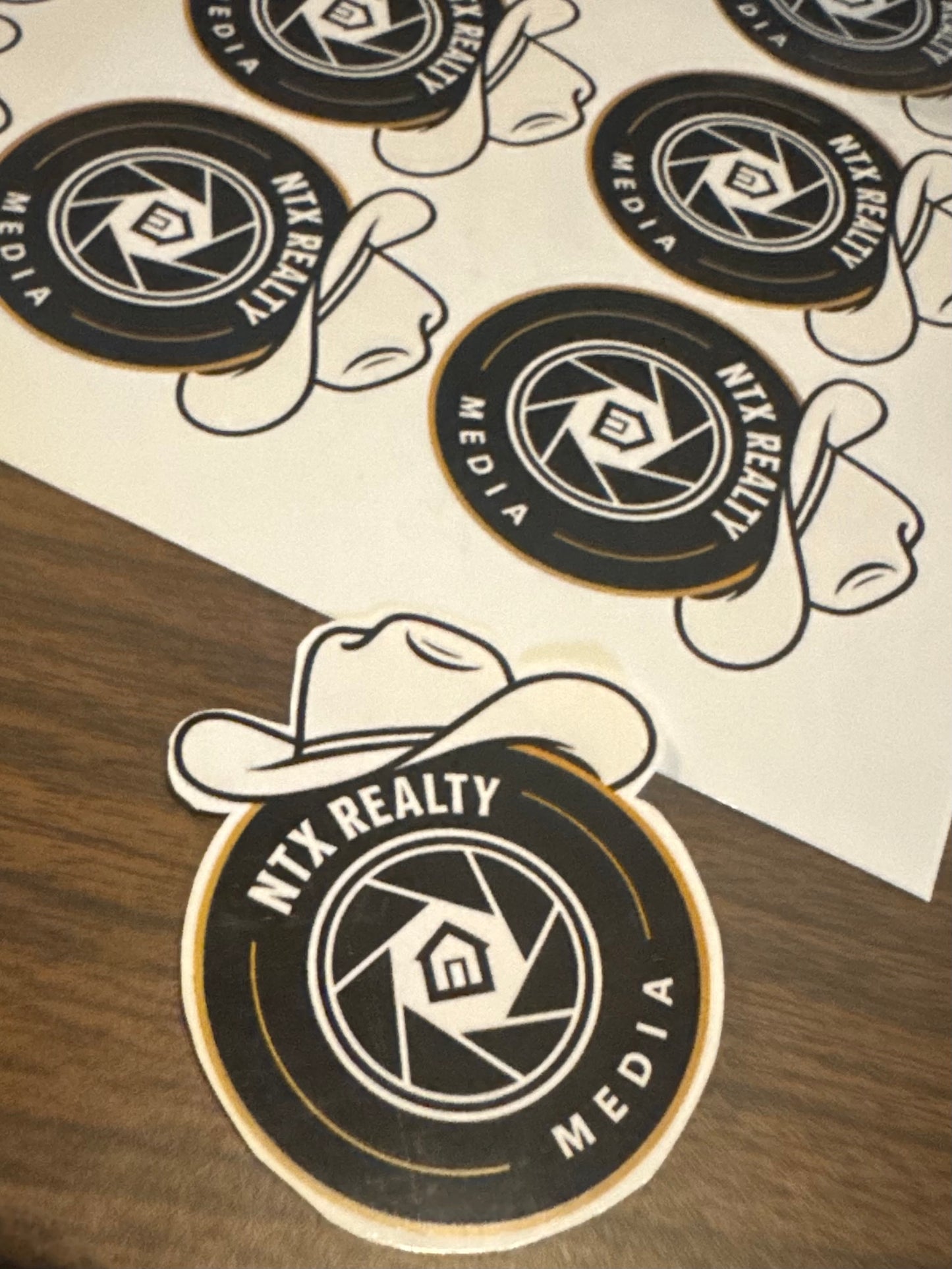 Custom 2.5” Weatherproof Printed Vinyl Stickers for Personal Use, Brands, Businesses, and Creators