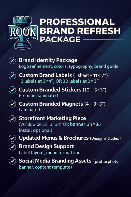 Professional Total Brand Refresh Package for Businesses
