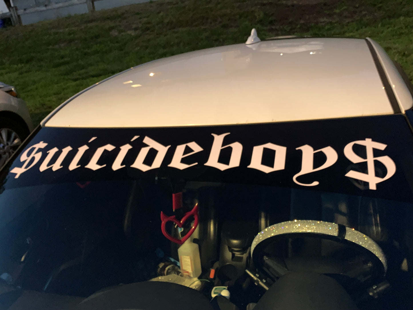 Custom 5 Foot Vinyl Sun Strip Decal for Cars, SUV's, & Trucks