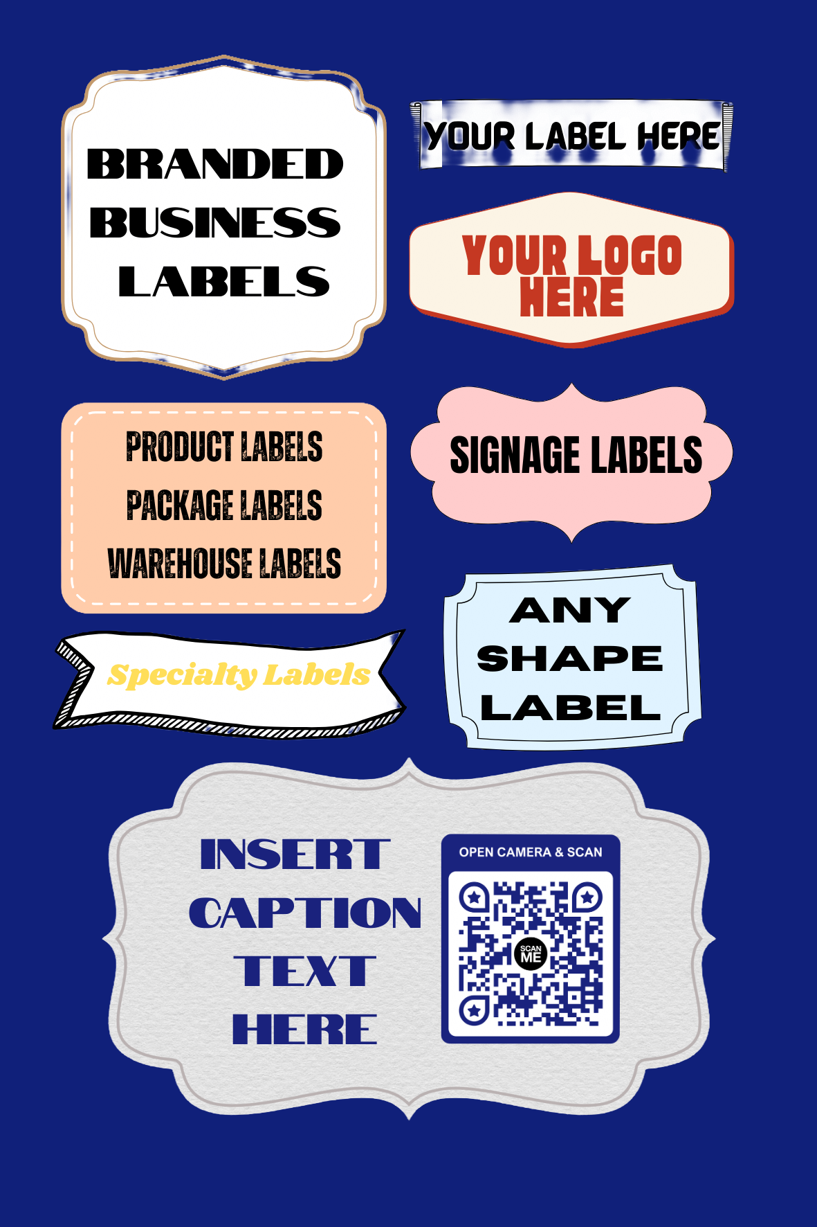 Bulk Order Die-Cut Vinyl Stickers, Labels, & Branded Logos- Buy More, Save More!