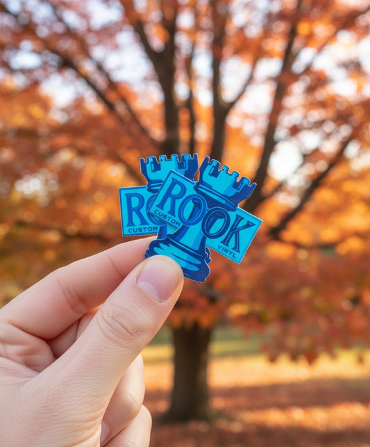 Custom 2.5” Weatherproof Printed Vinyl Stickers for Personal Use, Brands, Businesses, and Creators
