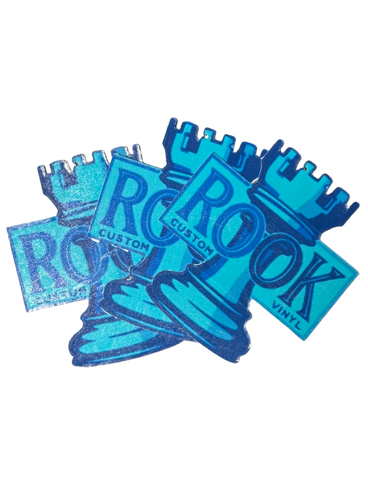 Custom 2.5” Weatherproof Printed Vinyl Stickers for Personal Use, Brands, Businesses, and Creators