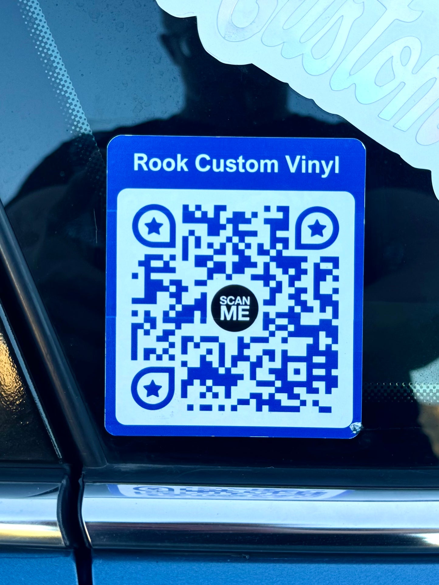Scannable 3” Static QR Code Waterproof Laminated Vinyl Stickers