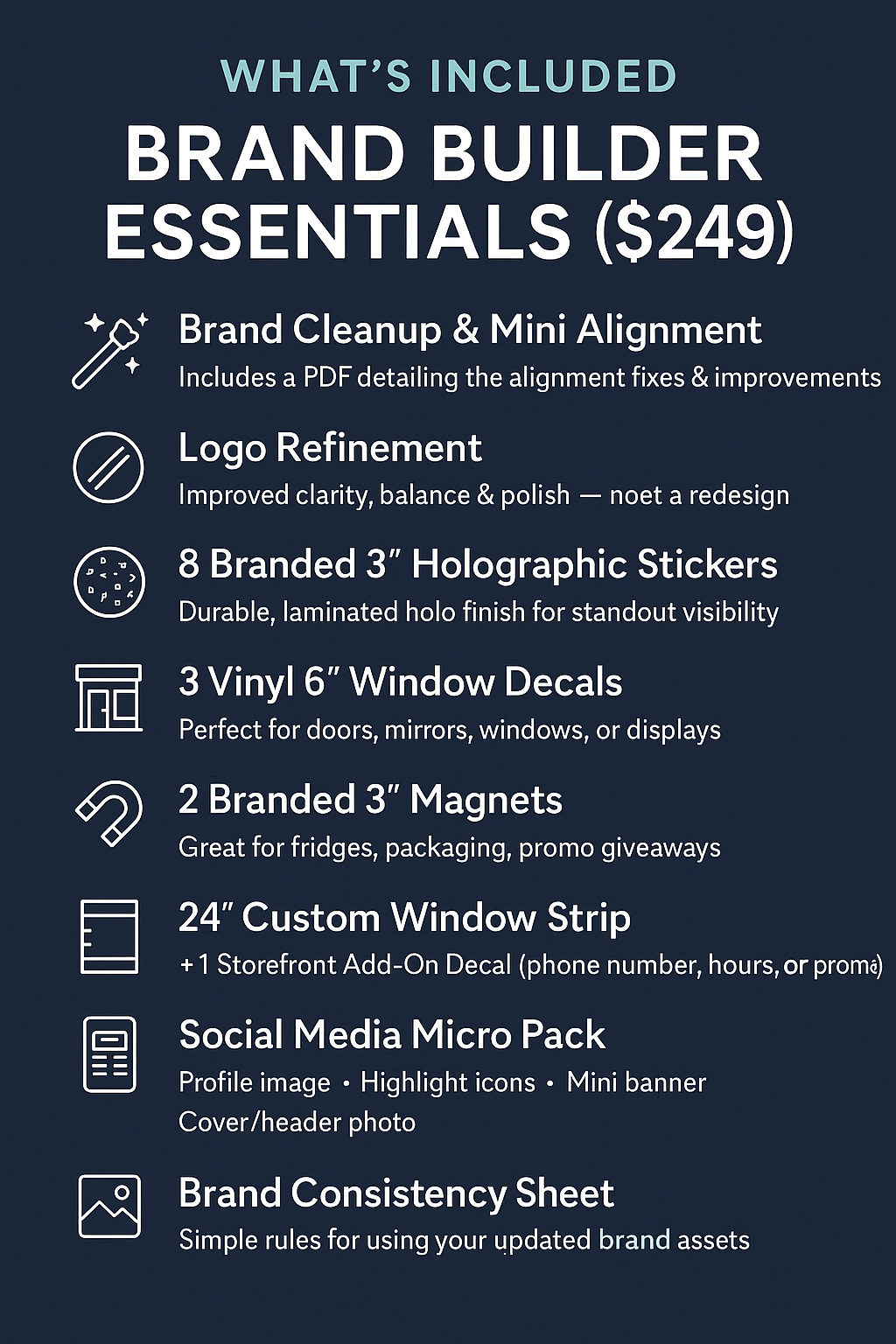 Brand Builder Essentials — Branding Upgrade Package