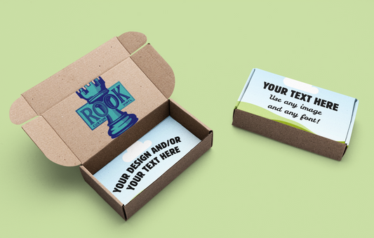 Branded Box & Packaging Labels *INFO ONLY* -> GET A QUOTE!